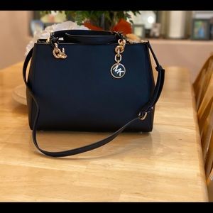 Michael Kors brand new saffiano satchel, black